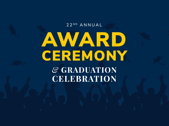 IGR Award Ceremony and Graduation Celebration promotional graphic
