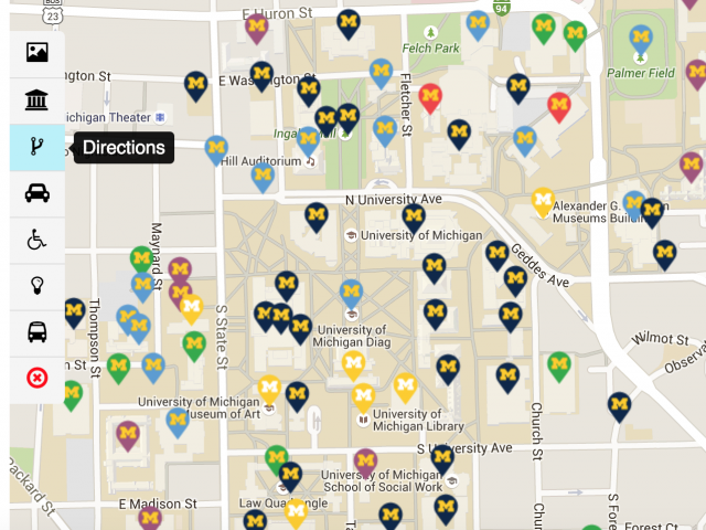 interactive campus map