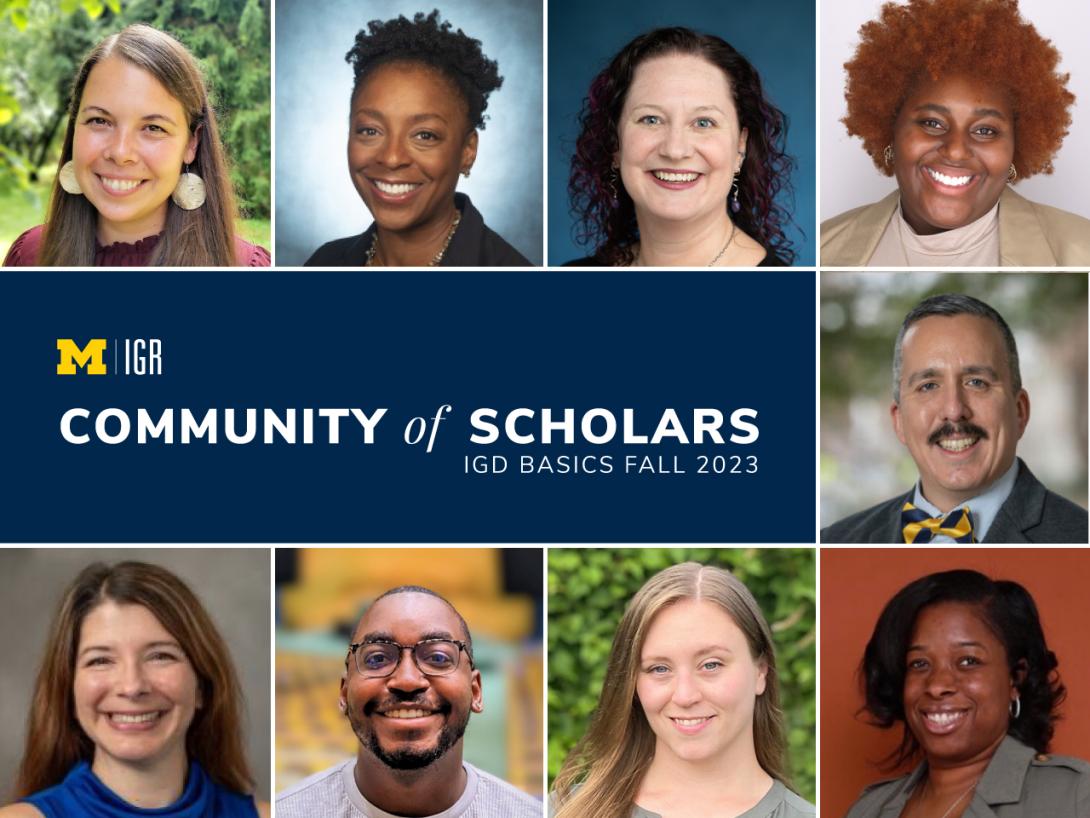 IGR welcomes fall 2023 IGD Basics cohort into Community of