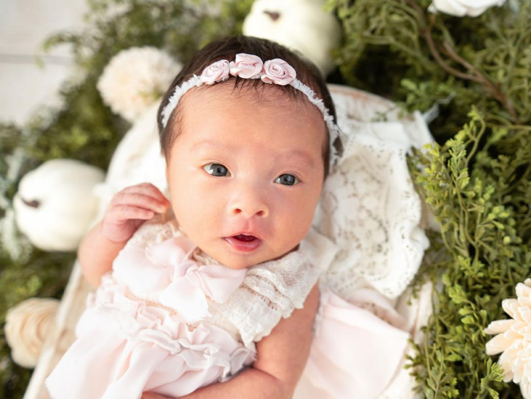 Qiu Fogarty welcomed her first baby, Kiki